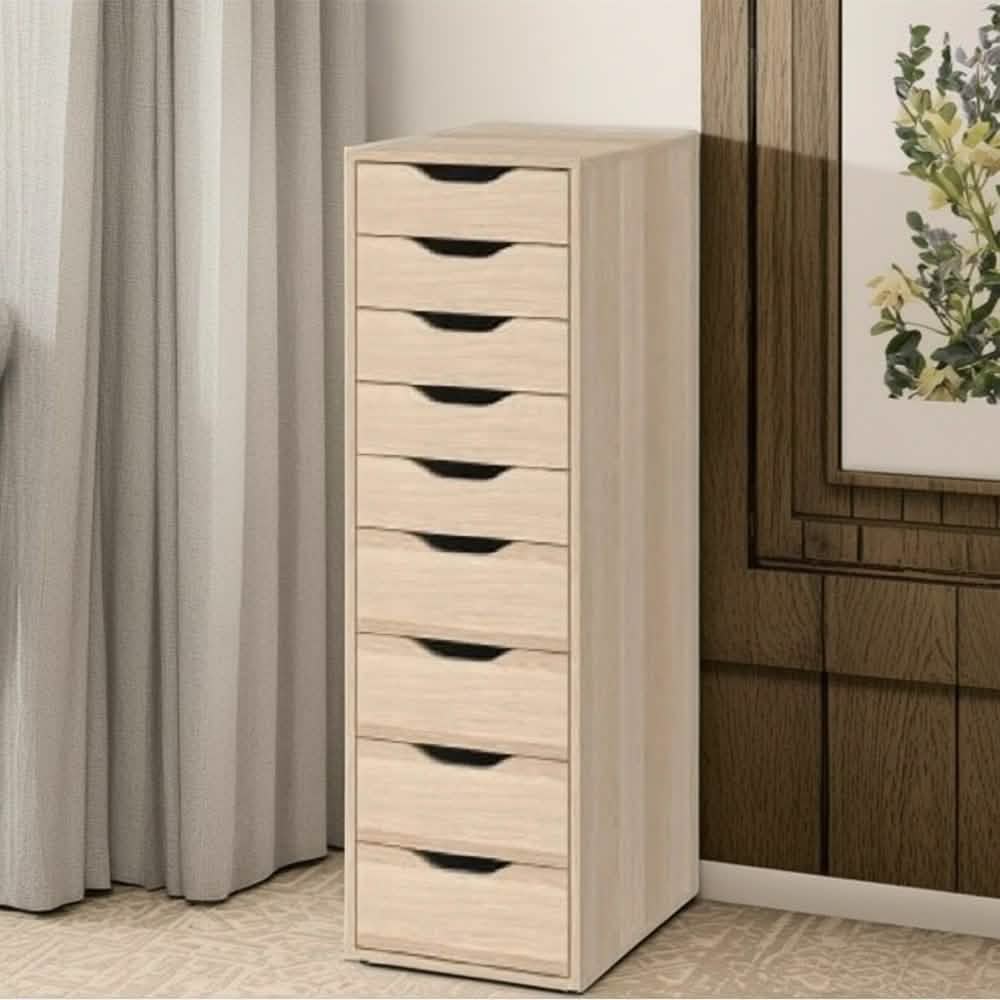 وحدة أدراج خشب ام دي اف، 40*40*120 سم