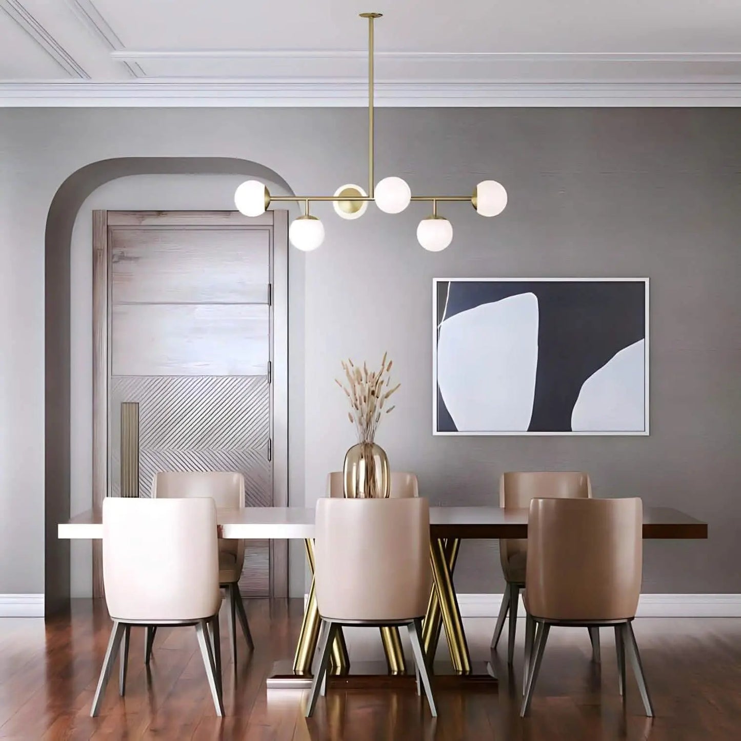 نجفة سداسية معدن 115*69 سم - YLG11 Y-Lights