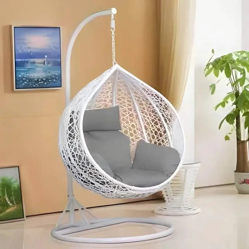 تسوق الأن من هومكس  مرجيحة حديد وراتان 115*70*200 سم - FAD3 بأفضل سعر وأفضل جودة