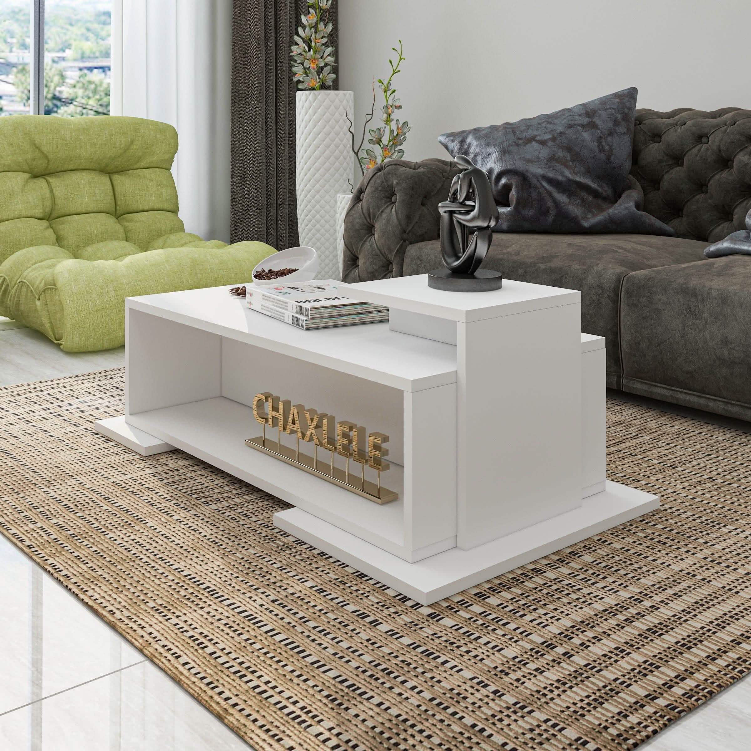 ترابيزة قهوة ام دي اف 116*60*40 سم - ZAT11 - Homix