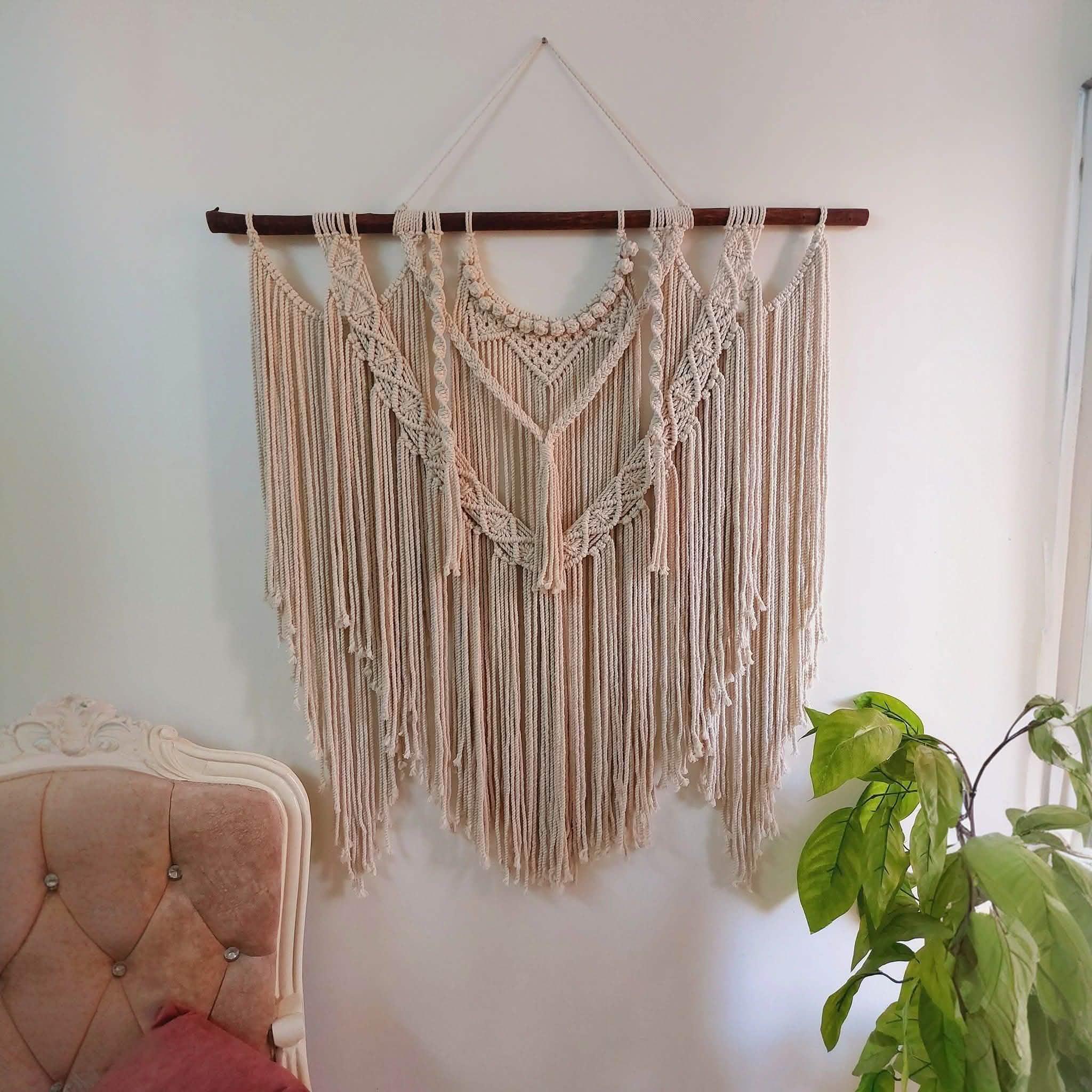 مكرمية حائط 100*100 سم - UNI17 Uniqya