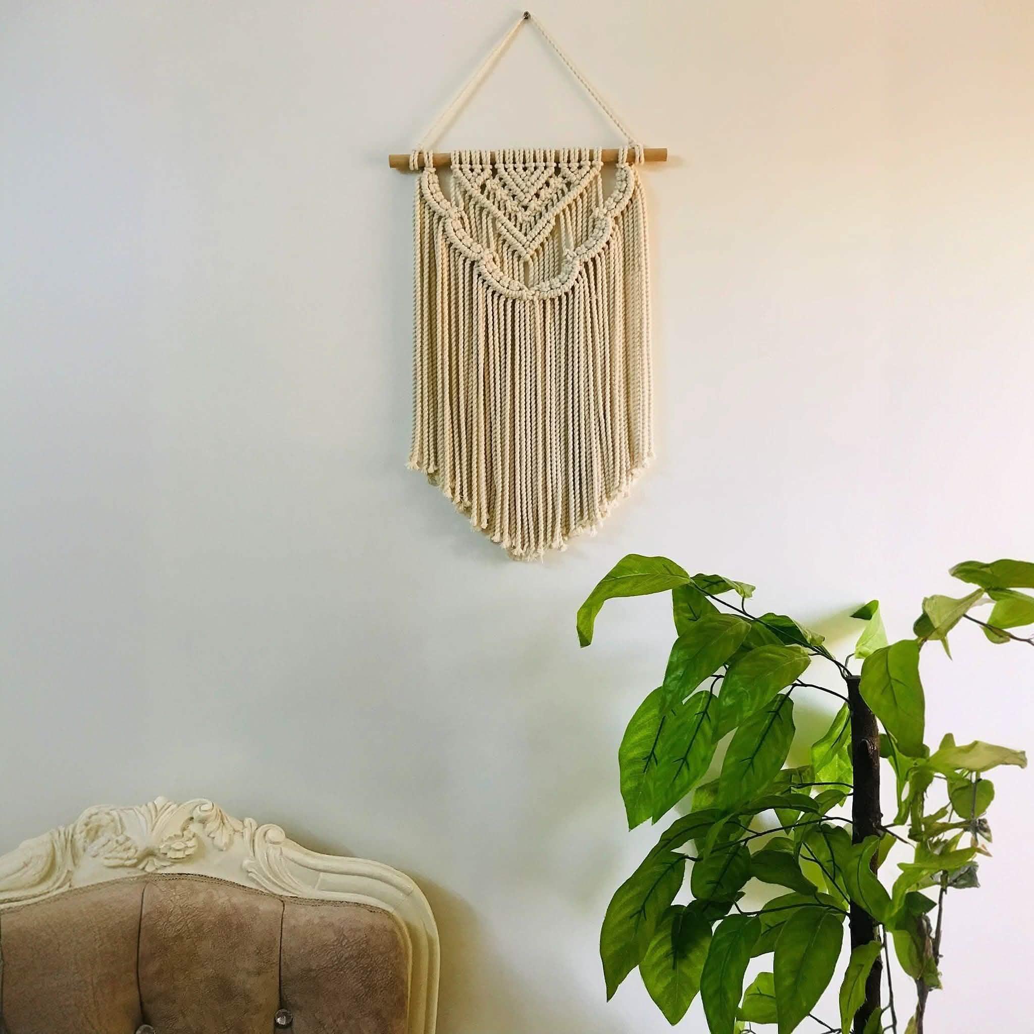 مكرمية حائط 50*30 سم - UNI19 Uniqya