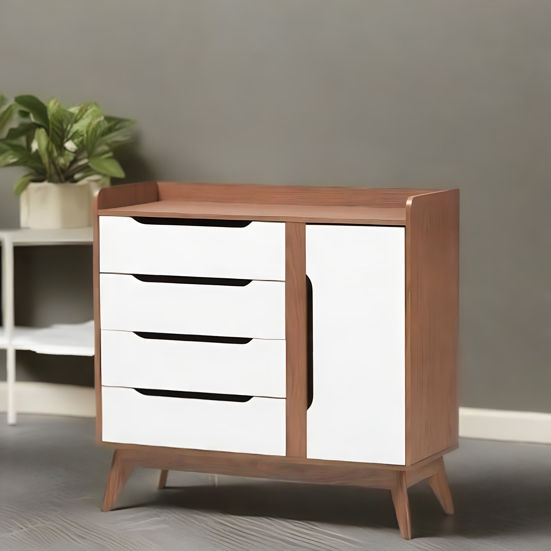 وحدة ادراج خشب كونتر 80*40*90 سم - CORA34 Decora Furniture