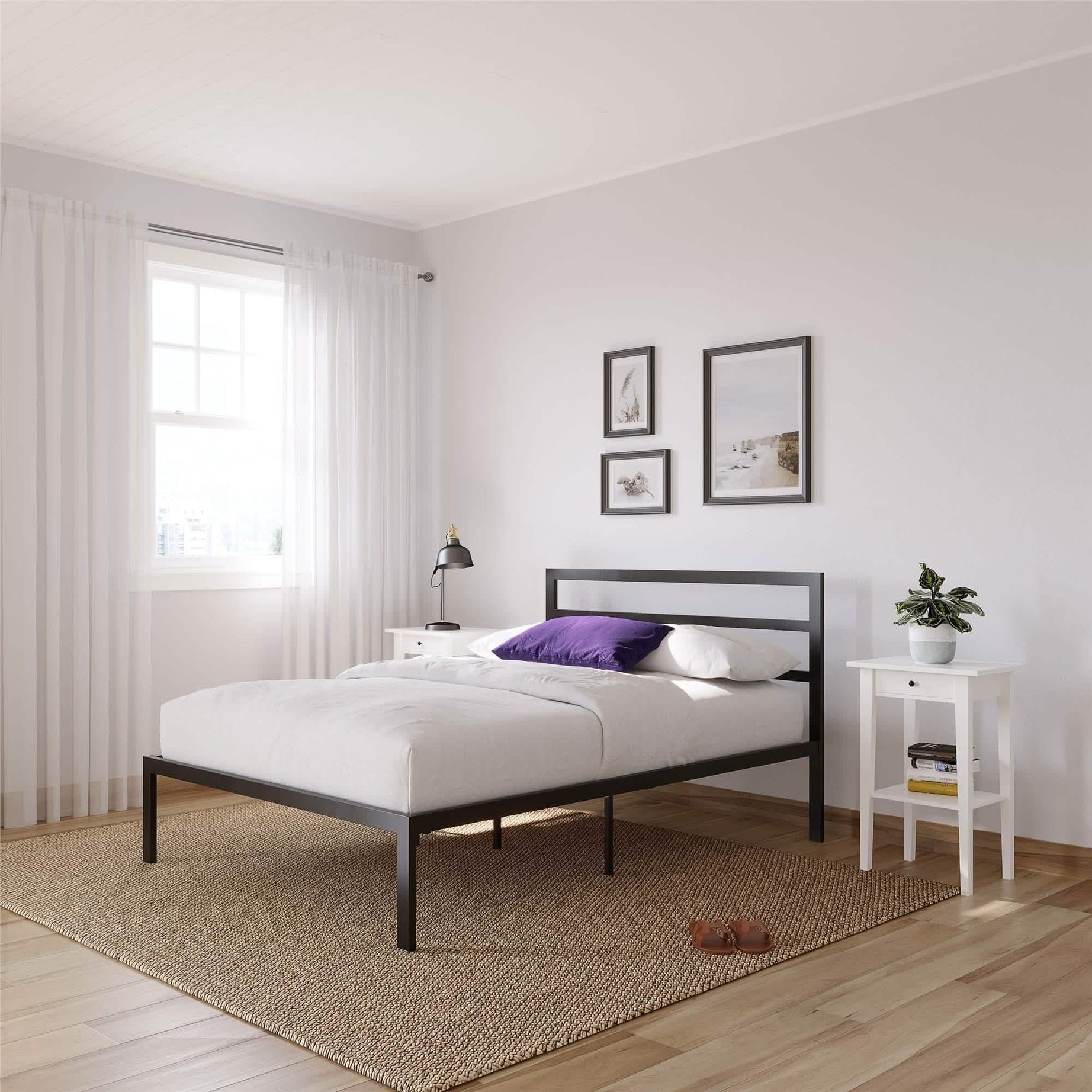 سرير معدن 120 - 160*200 سم - CH33 - Homix