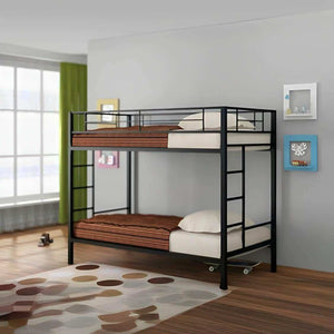 سرير دورين معدن أسود 120*200*200 سم - RON269 Royal Iron