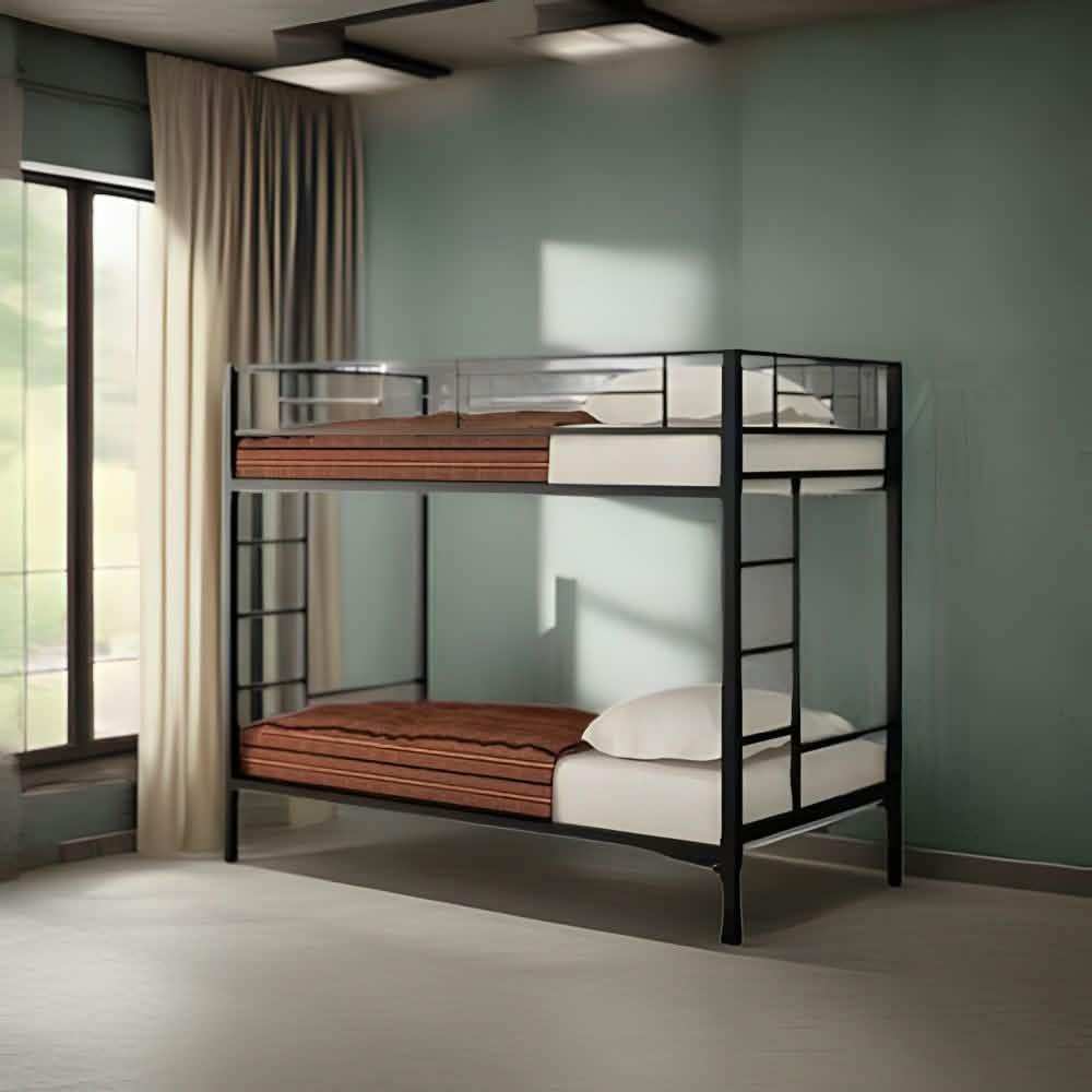 سرير دورين معدن أسود 120*200*200 سم - RON269 Royal Iron
