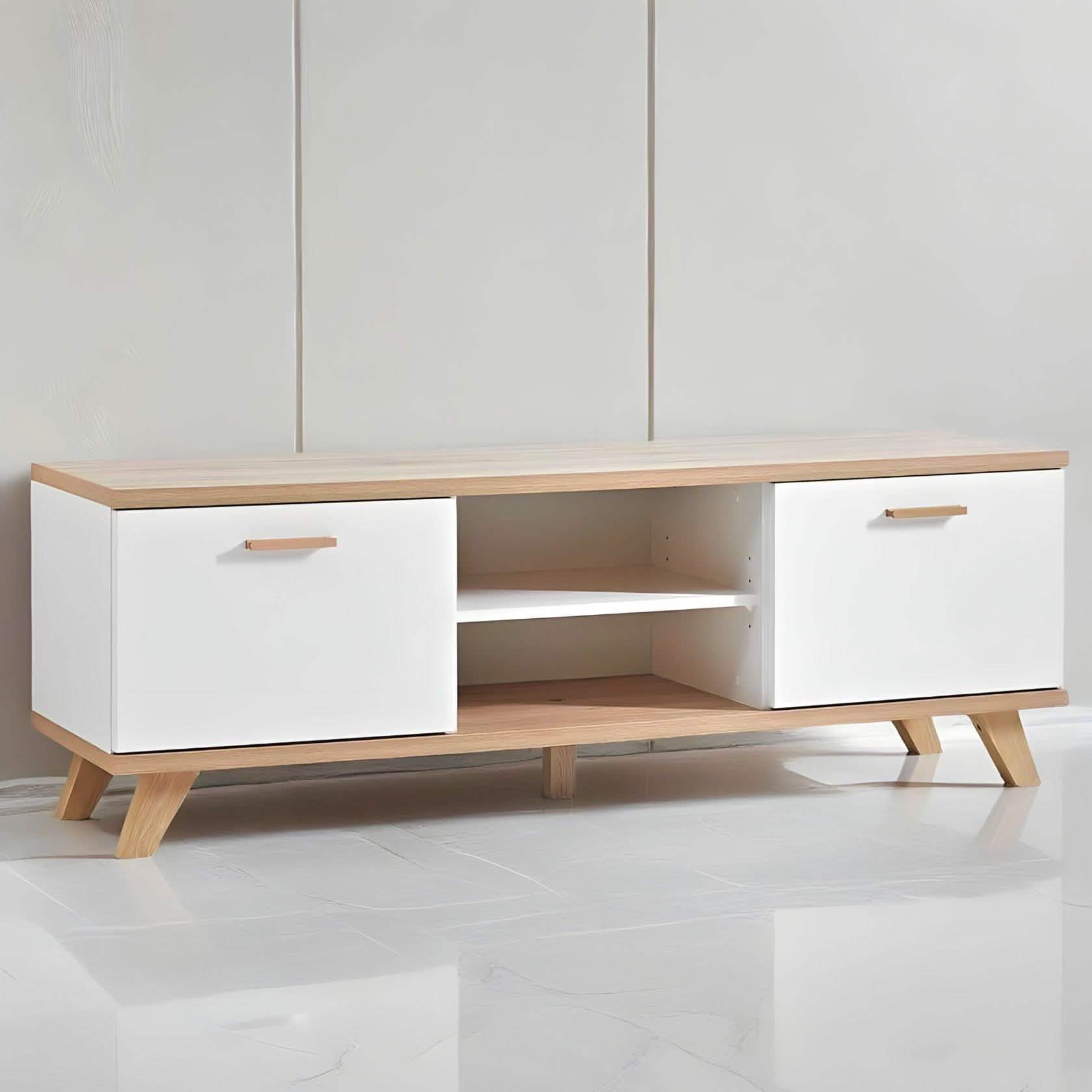 ترابيزة تليفزيون ام دي اف 120*30*50 سم - HOM154 - Homix
