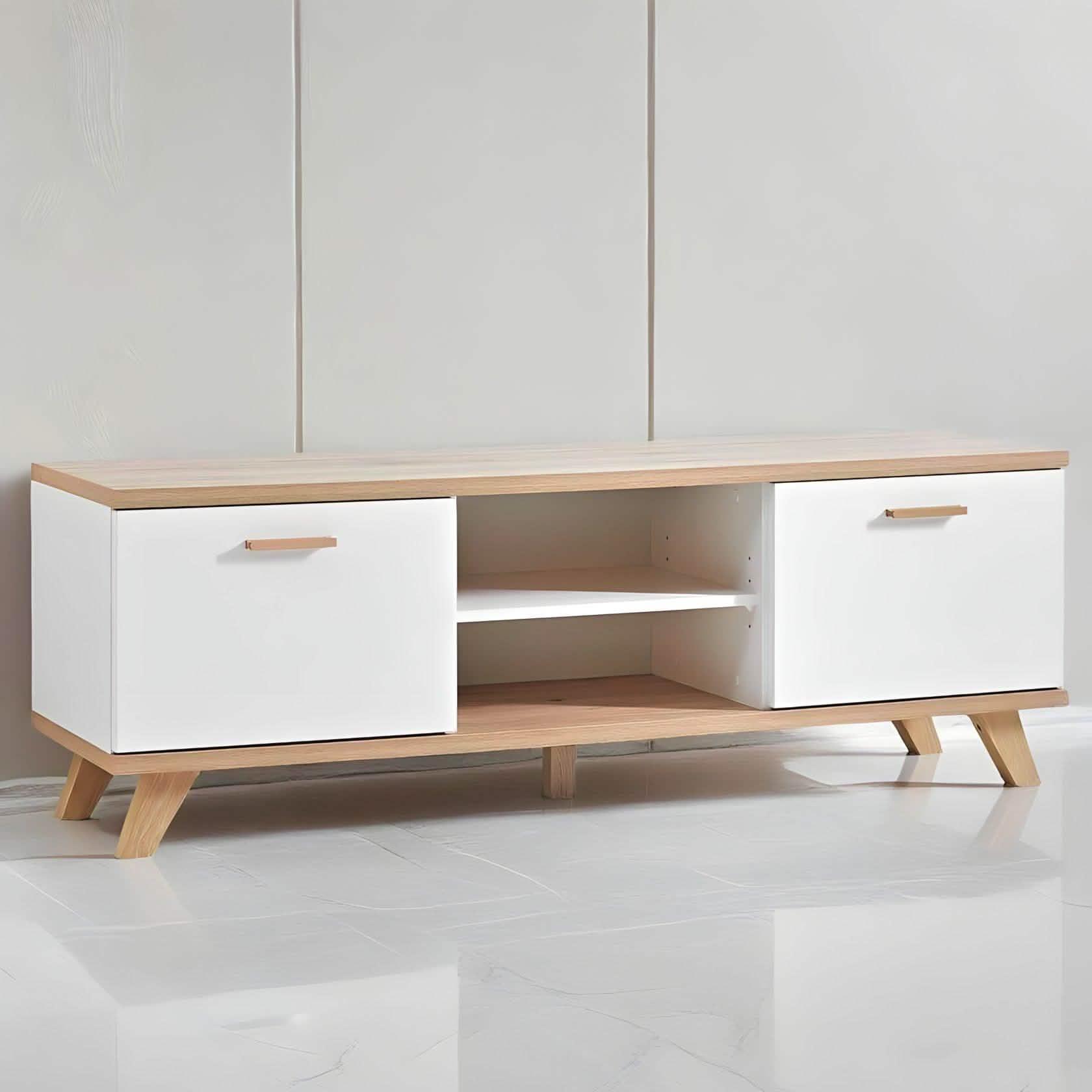 ترابيزة تليفزيون ام دي اف، 120*30*50 سم