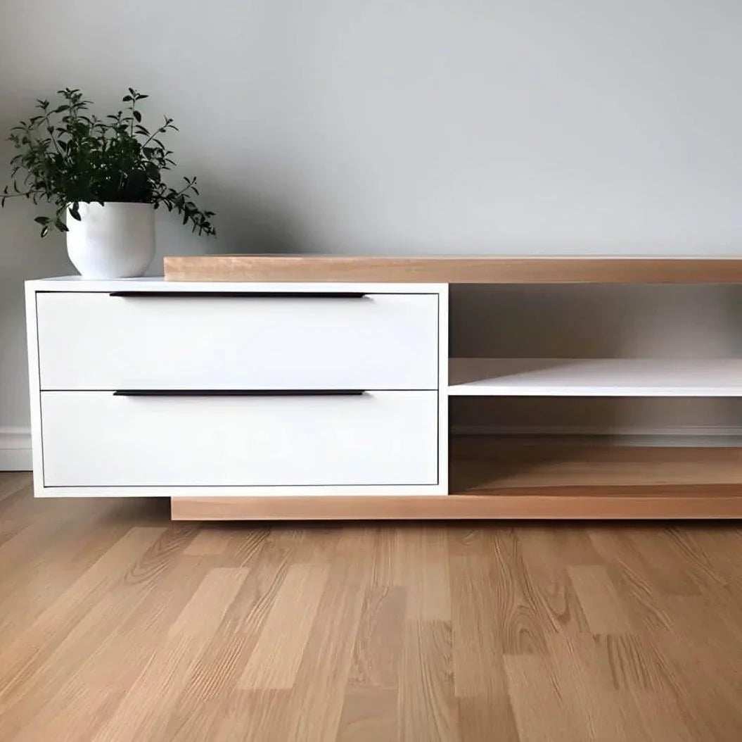 ترابيزة تليفزيون ام دي اف، 120*30*50 سم