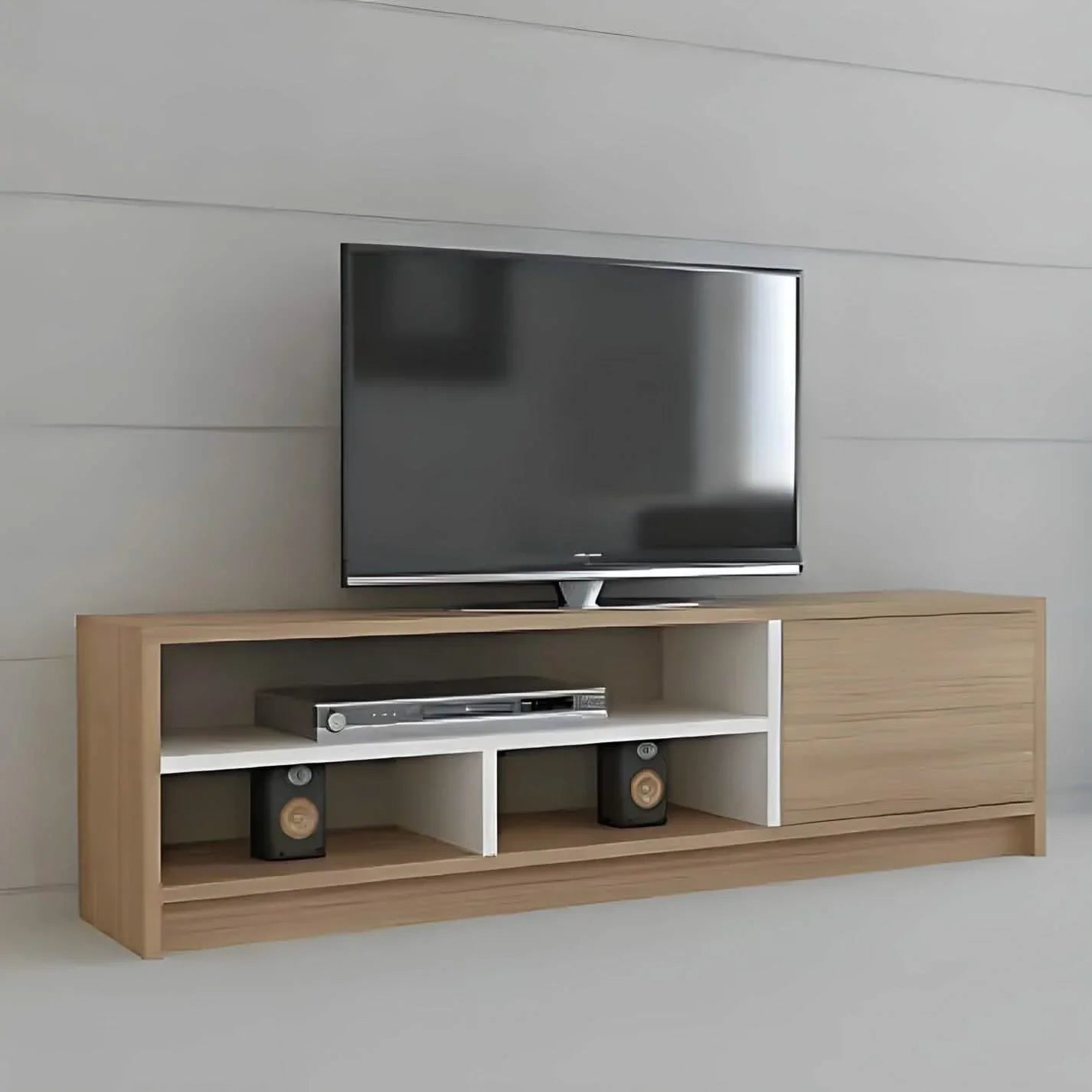 ترابيزة تليفزيون ام دي اف، 150*30*45 سم