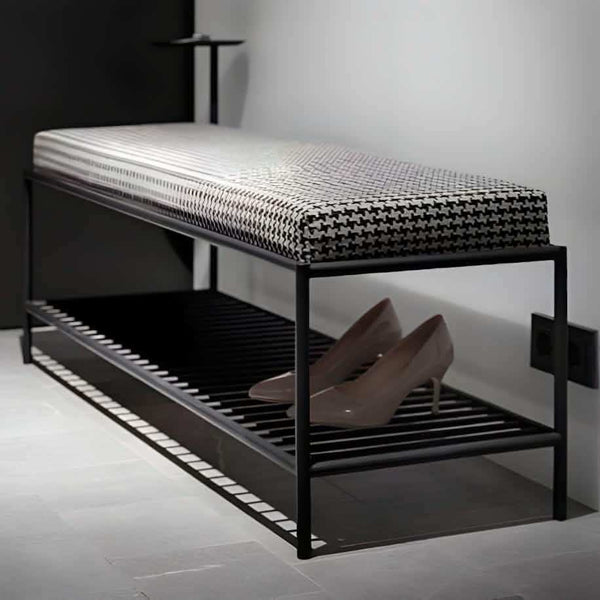 بانكيت معدن أسود 120*40*50 سم - RON109 Royal Iron