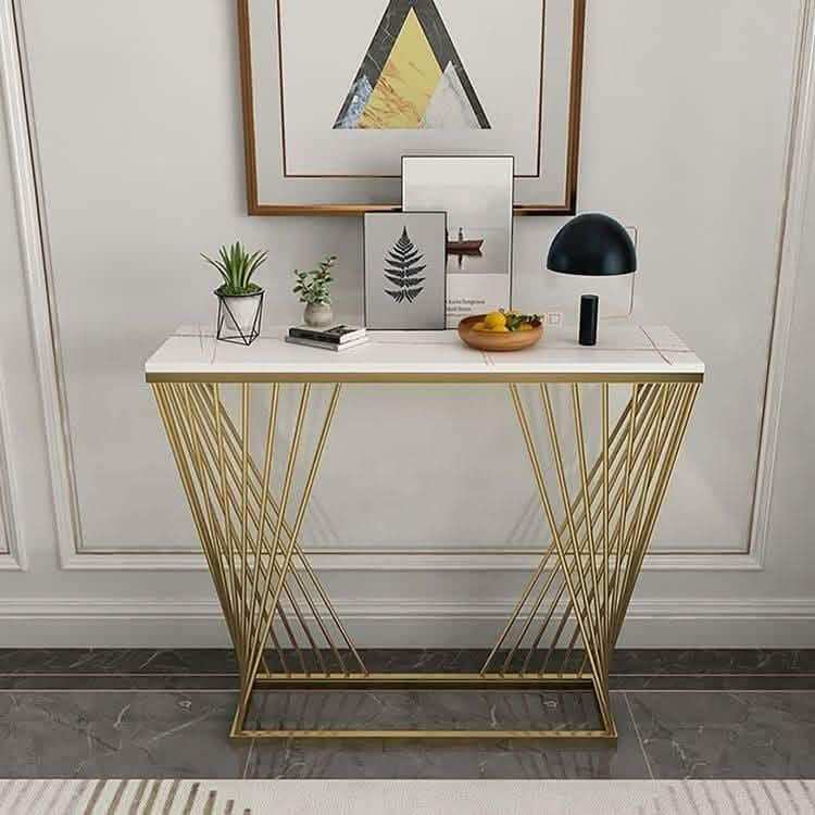 كونسول بسطح رخام، 120*40*90 سم