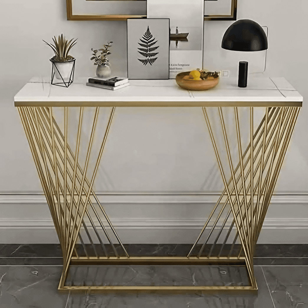 كونسول بسطح رخام، 120*40*90 سم