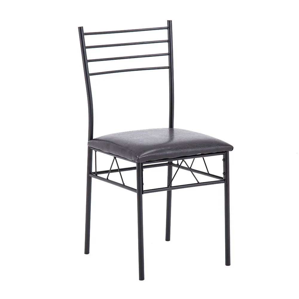 سفرة معدن و زجاج مع 4 كراسي - RON287 Royal Iron