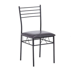 سفرة معدن و زجاج مع 4 كراسي - RON287 Royal Iron