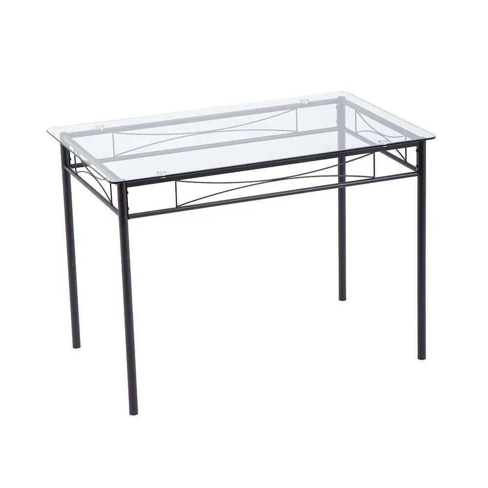 سفرة معدن و زجاج مع 4 كراسي - RON287 Royal Iron