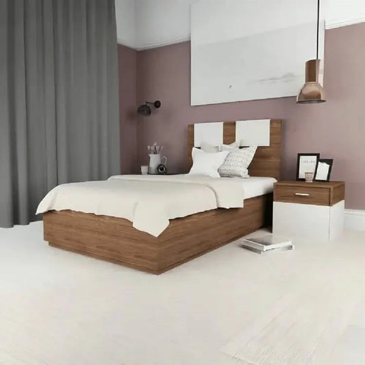 سرير خشب ام دي اف، 120*200*30 سم