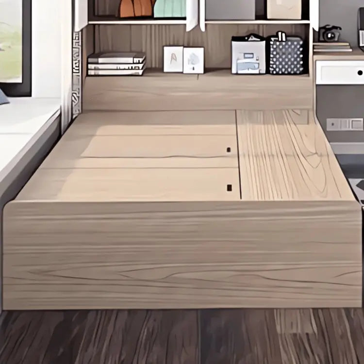 سرير بمكتبة 120*30*195*120 سم - DER16 - Homix