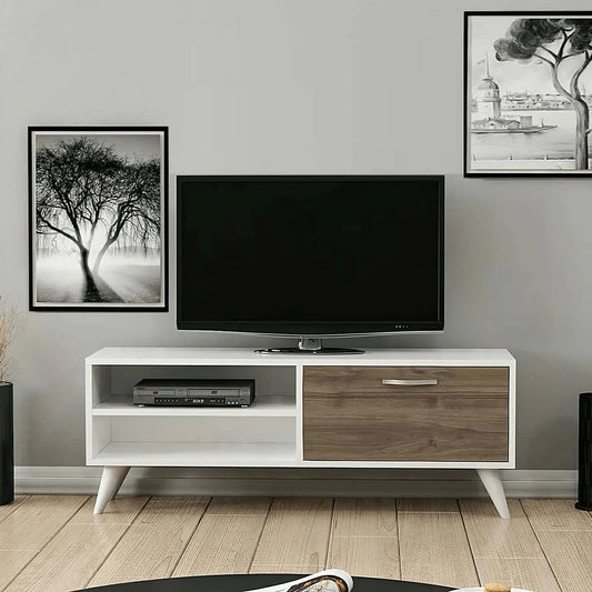 ترابيزة تليفزيون ام دي اف 120*30*40 سم - CLG204 - Homix