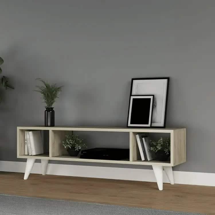 ترابيزة تليفزيون ام دي اف 120*30*40 سم - CLG245 - Homix