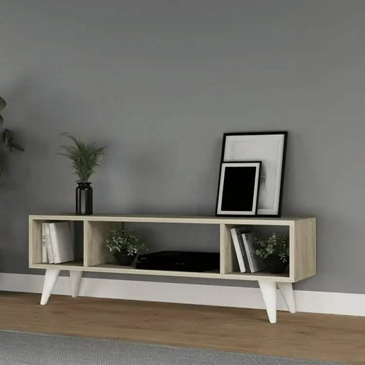 ترابيزة تليفزيون ام دي اف 120*30*40 سم - CLG245 - Homix