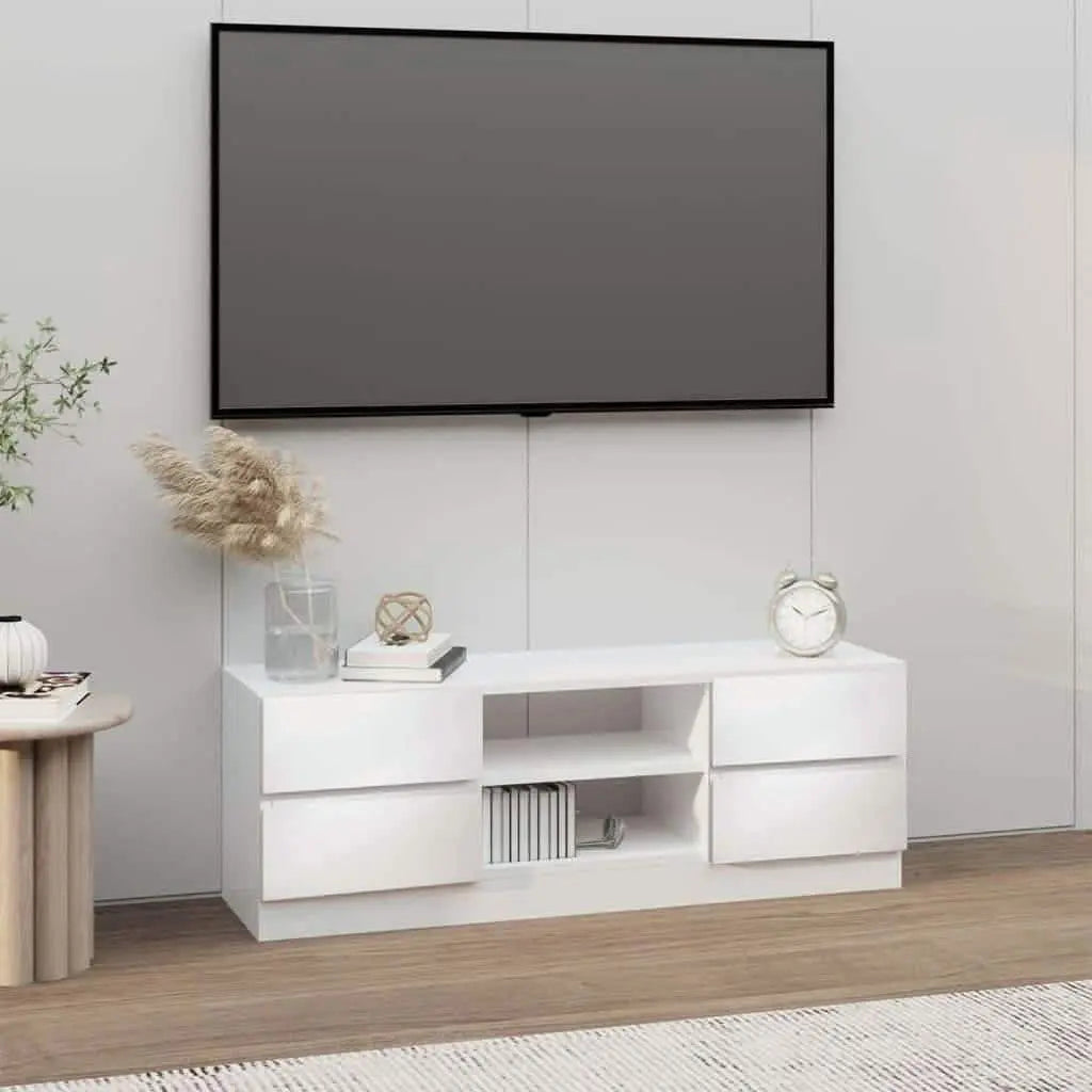 ترابيزة تليفزيون ام دي اف 120*30*40 سم - FUN39 - Homix