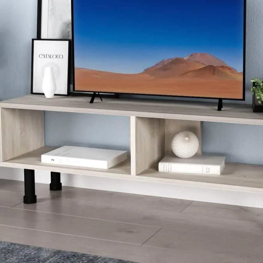 ترابيزة تليفزيون ام دي اف، 120*30*40 سم
