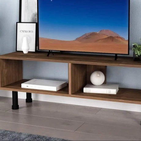 ترابيزة تليفزيون ام دي اف، 120*30*40 سم