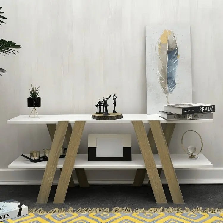 ترابيزة تليفزيون ام دي اف 120*30*50 سم - CLG159 - Homix