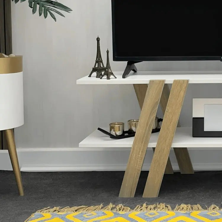 ترابيزة تليفزيون ام دي اف 120*30*50 سم - CLG159 - Homix