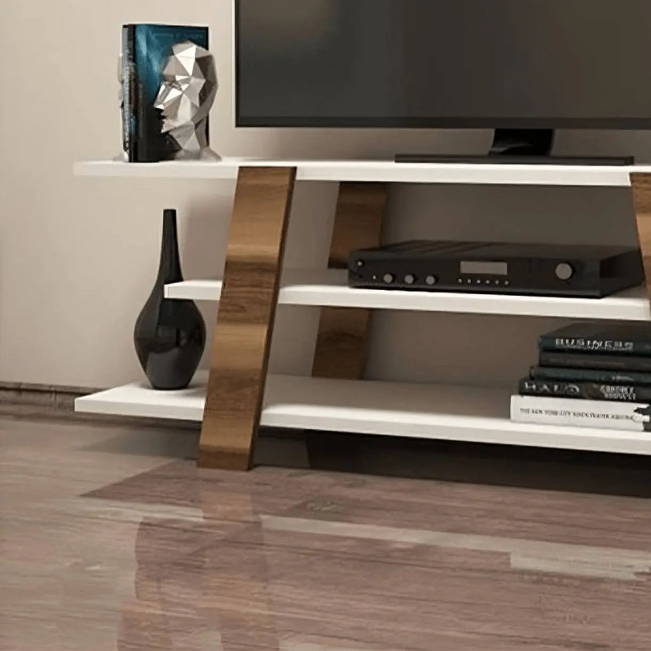 ترابيزة تليفزيون ام دي اف 120*30*50 سم - CLG316 - Homix