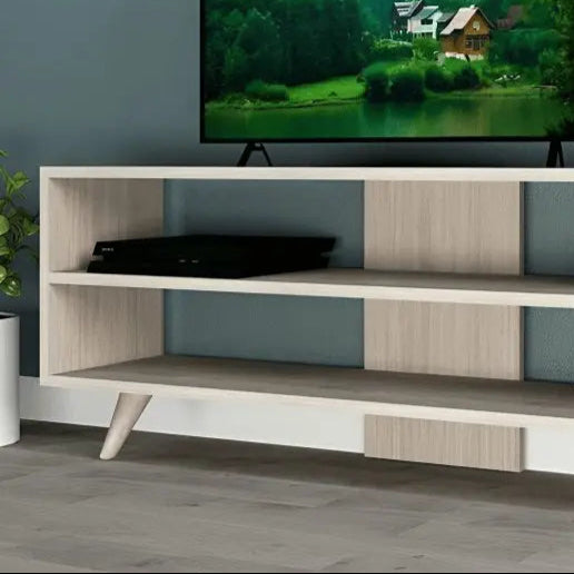 ترابيزة تليفزيون ام دي اف، 120*30*50 سم