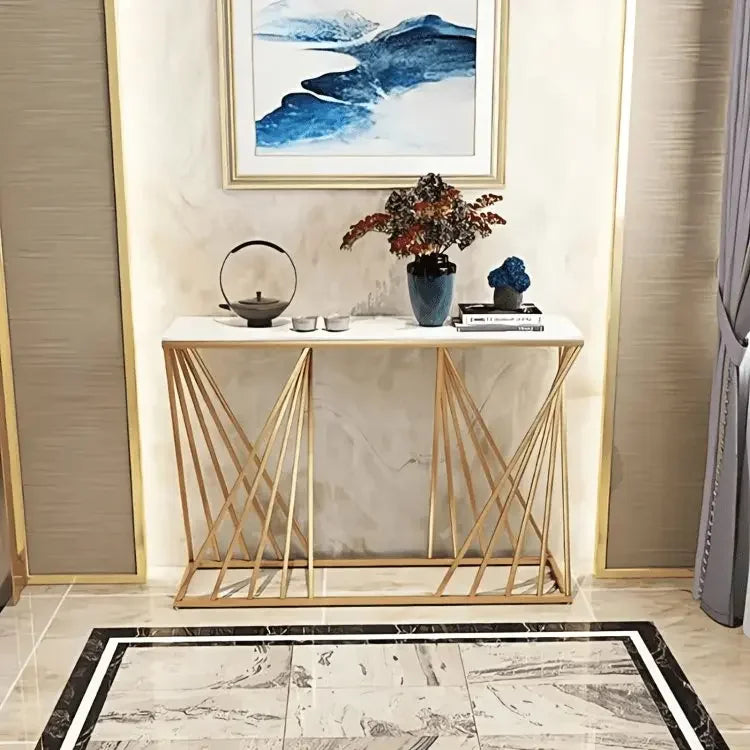 كونسول بسطح رخام، 120*30*90 سم