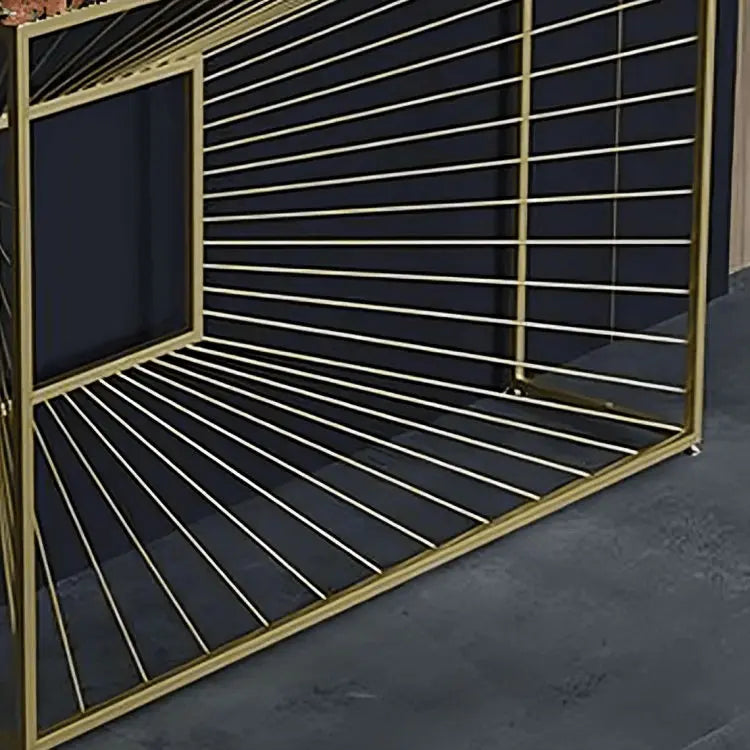 كونسول معدن بسطح جرانيت، 120*35*90 سم