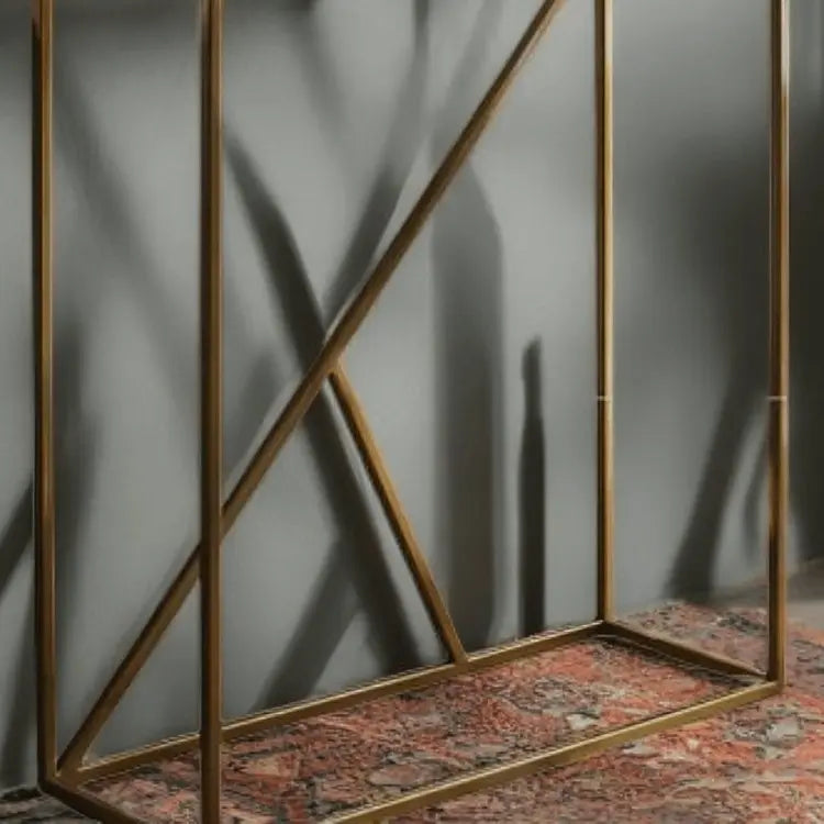 كونسول معدن بسطح جرانيت، 120*35*90 سم