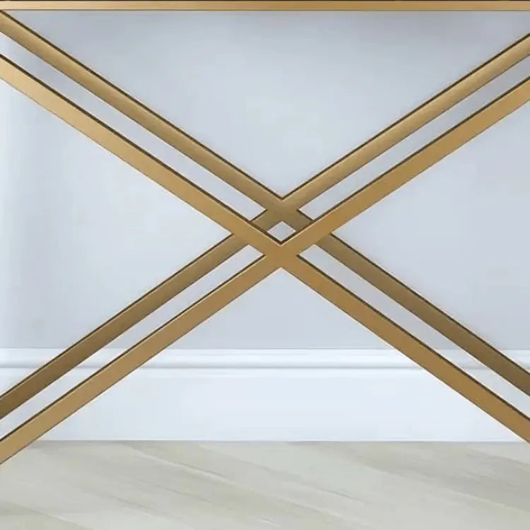 كونسول معدن بسطح جرانيت، 120*35*90 سم