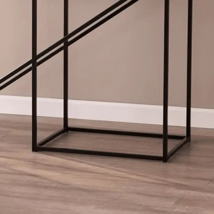 كونسول معدن بسطح زجاج 120*35*90 سم - LUS71 - Homix