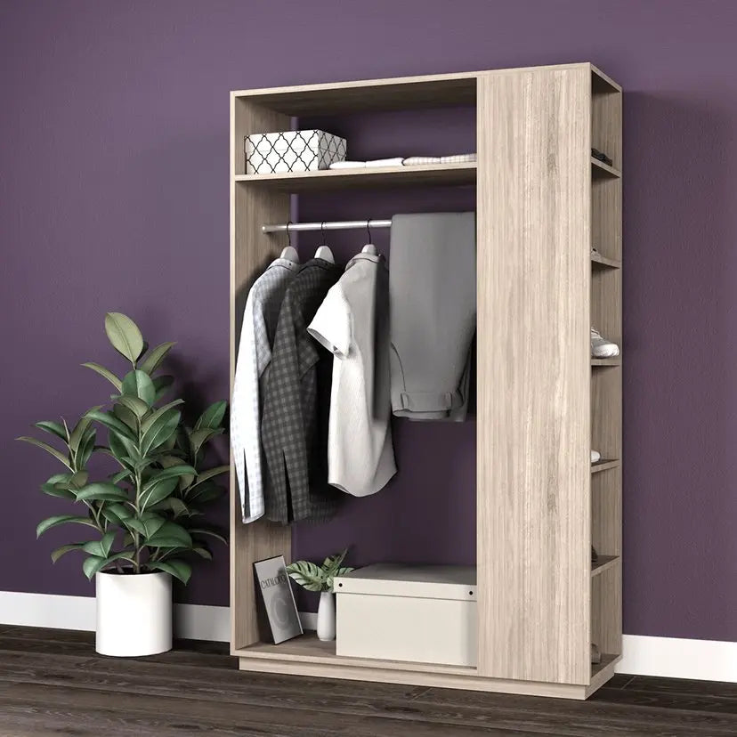 دولاب خشب ام دي اف، 120*40*180 سم