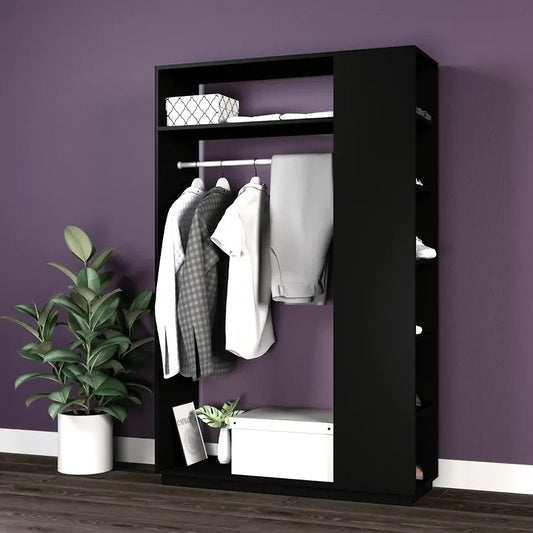 دولاب خشب ام دي اف، 120*40*180 سم