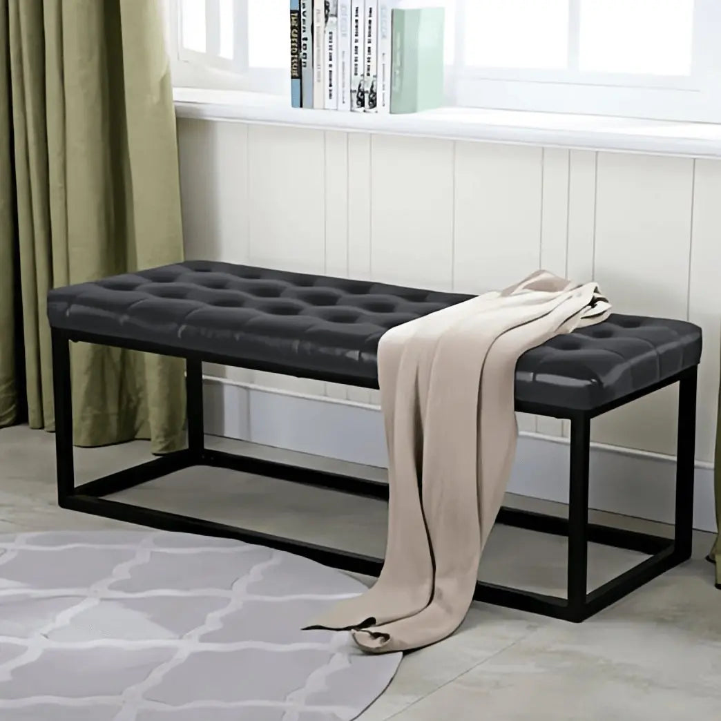 بانكيت كابتونية معدن، 120*40*45 سم