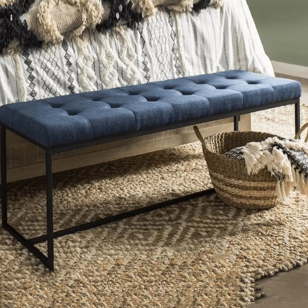 بانكيت كابتونية ستيل، 120*40*45 سم