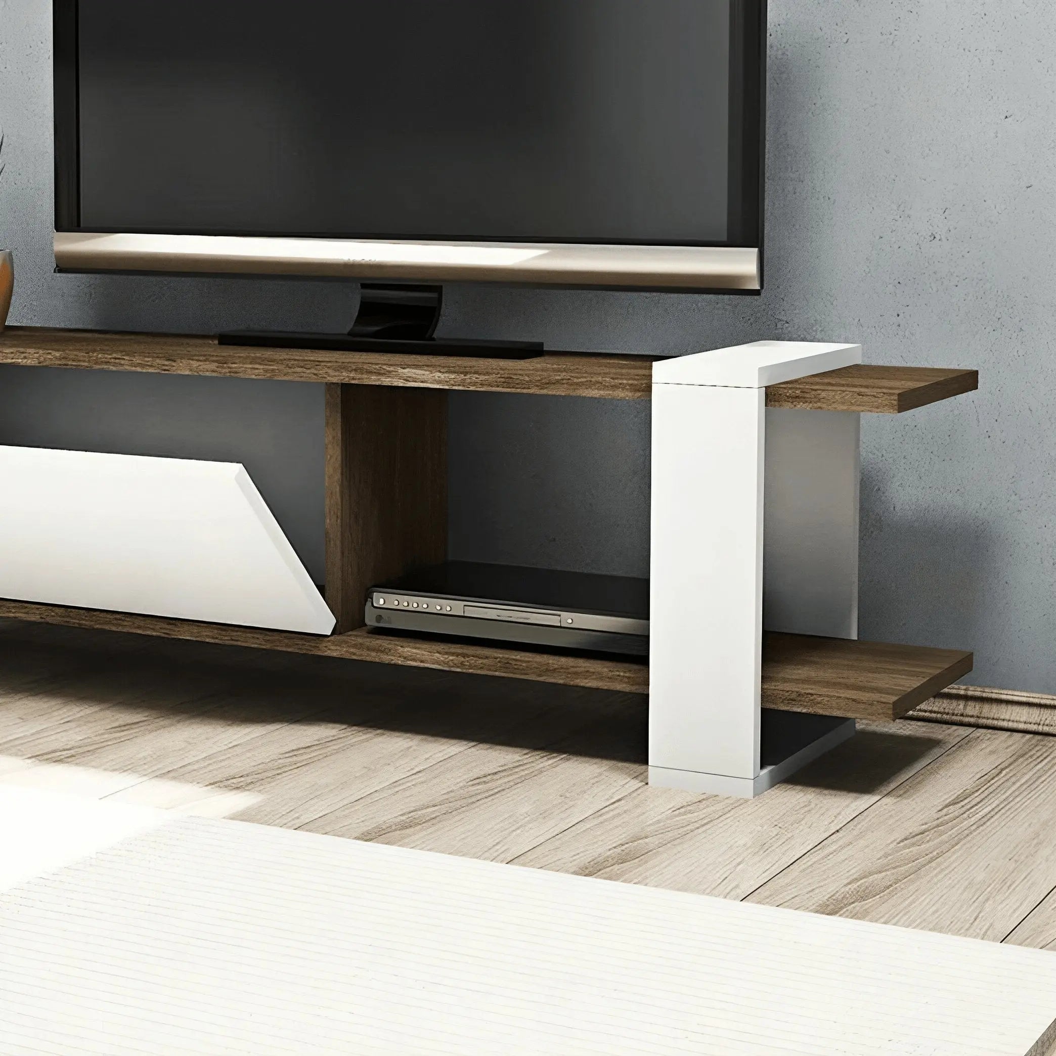 ترابيزة تليفزيون ام دي اف 120*40*50 سم - CLG318 - Homix