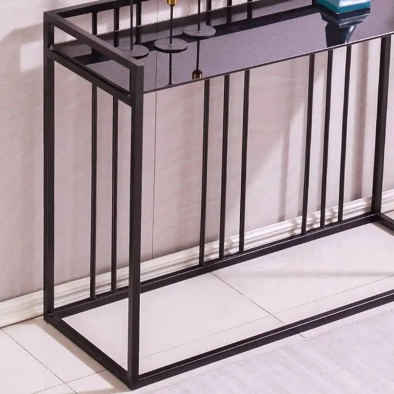 تسوق الأن من هومكس  كونسول معدن بسطح زجاج 120*40*90 سم - CH101 بأفضل سعر وأفضل جودة 