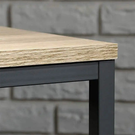 تسوق الأن من هومكس  كونسول معدن بسطح خشب 120*40*90 سم - CH74 بأفضل سعر وأفضل جودة 