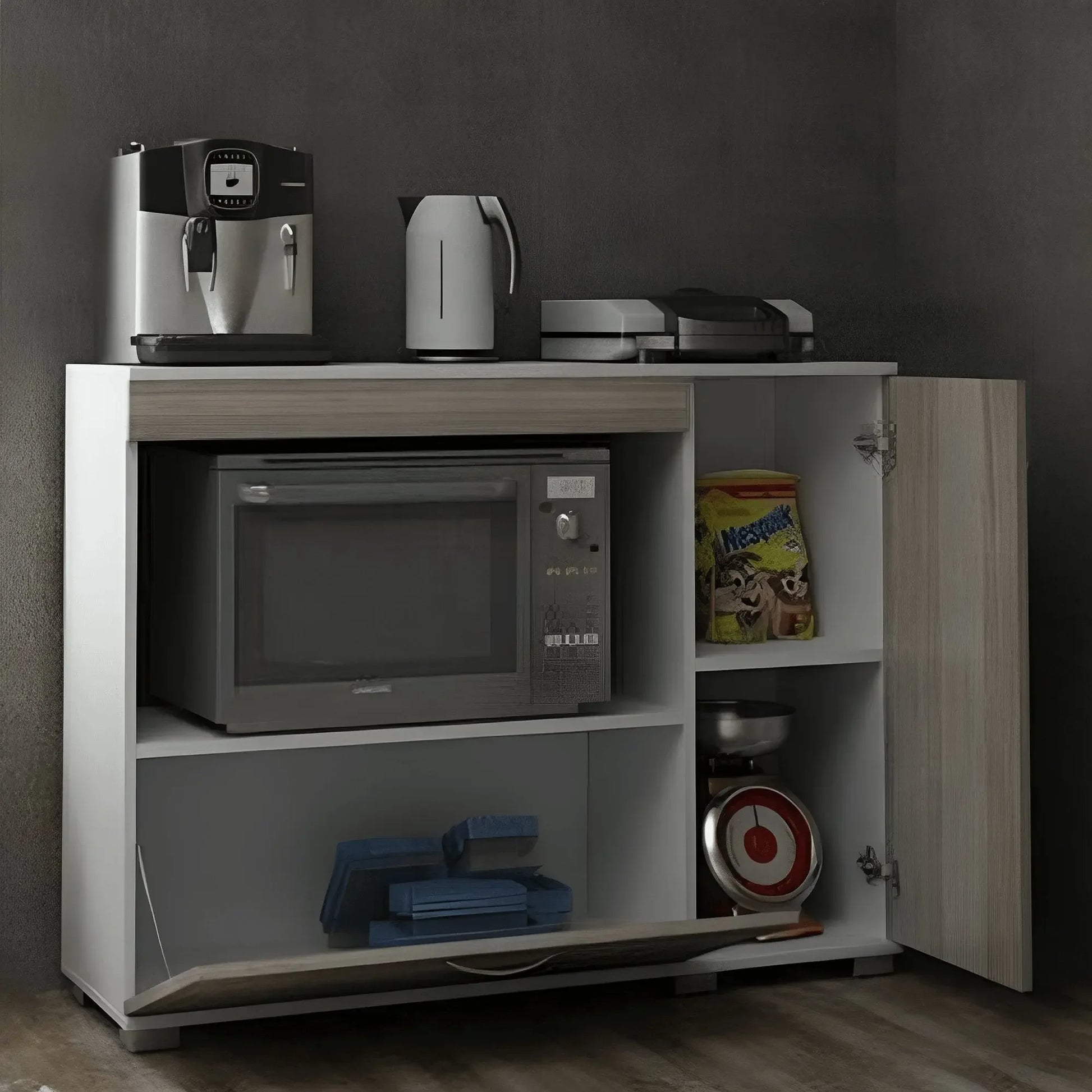 كوفي كورنر ام دي اف 120*40*90 سم - CLG11 - Homix