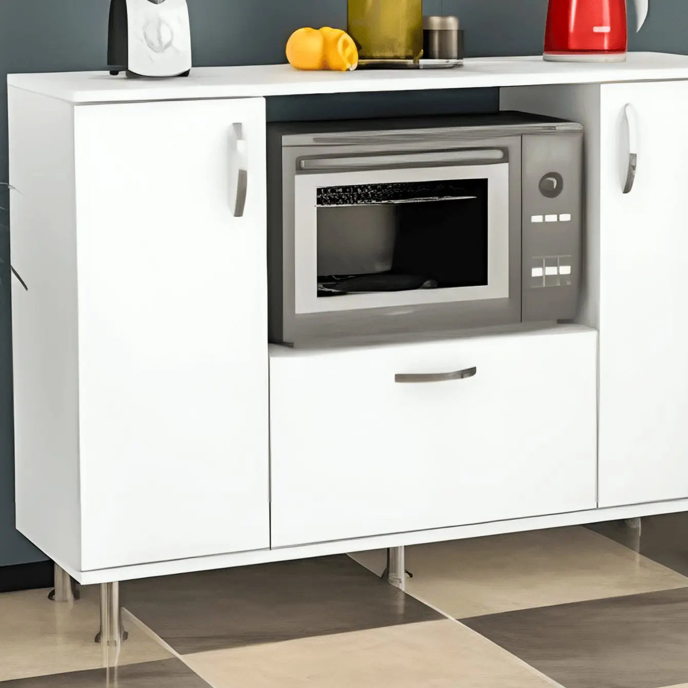 وحدة تخزين ام دي اف 120*40*90 سم - CLG14 - Homix