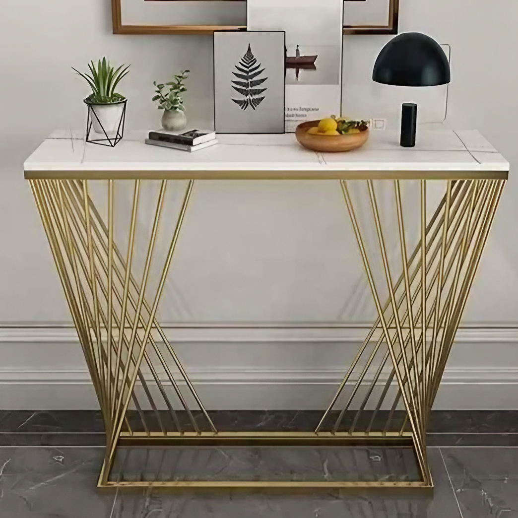 كونسول بسطح رخام، 120*40*90 سم
