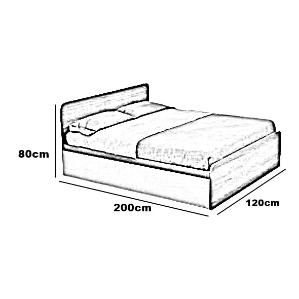 غرفة نوم، خشب ام دي اف - 3 قطع