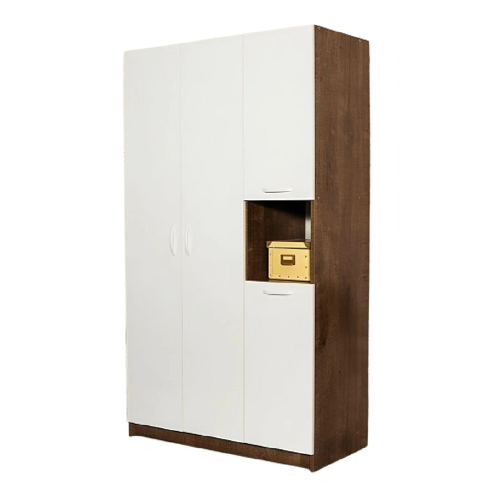 دولاب خشب ام دي اف، 120*50*185 سم