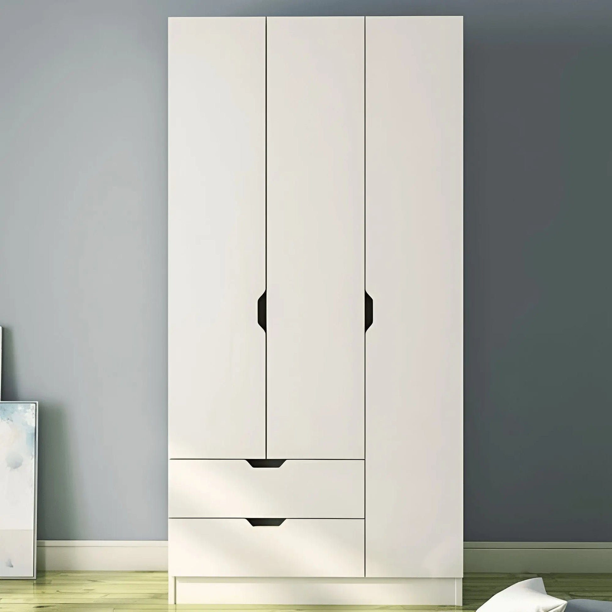 دولاب أبيض 120*50*185 سم - CLG156 - Homix